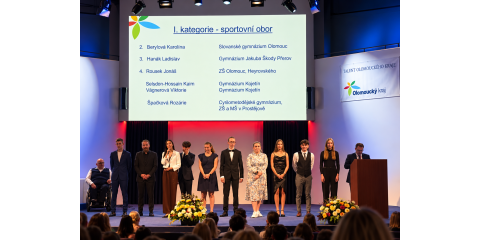 Talent Olomouckého kraje: Ocenění pro ty, kteří posouvají hranice úspěchu