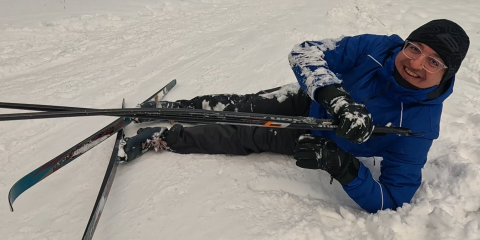 I druhý lyžák se vydařil!