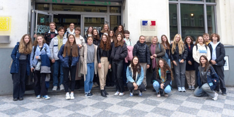 Návštěva Francouzského institutu v Praze
