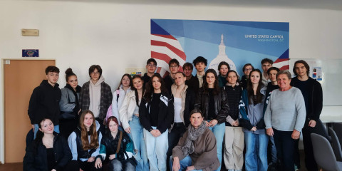 Kvinta B objevila Ameriku v Olomouci