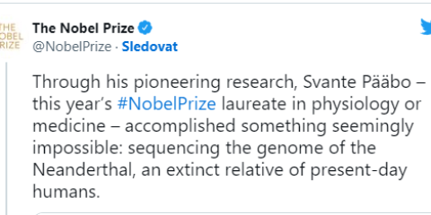 Nobelova cena za výzkum pravěku